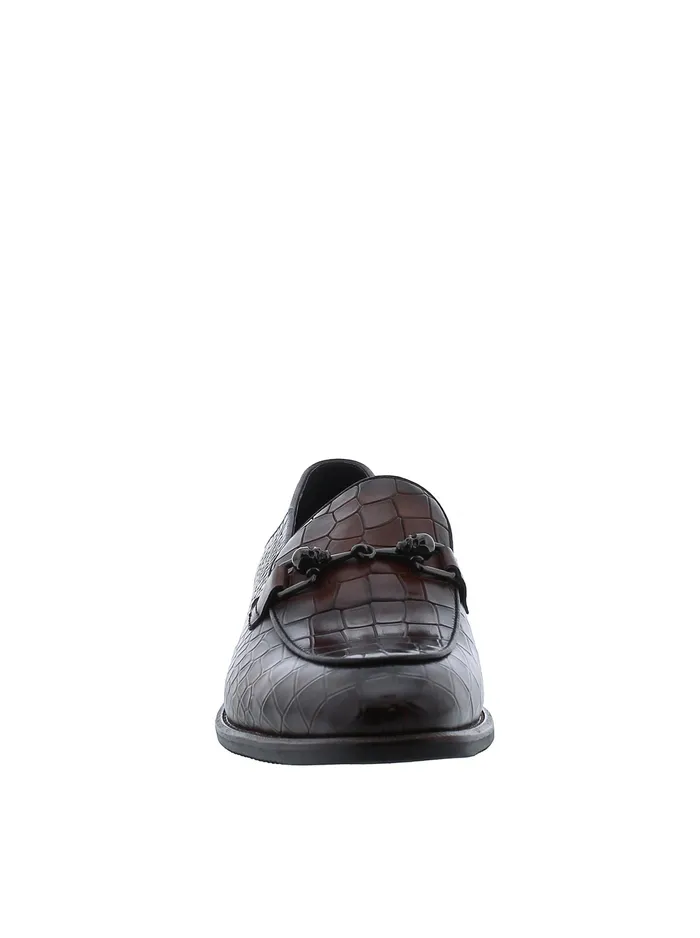 Robert Graham Shoes Men AMICO LOAFER Cognac