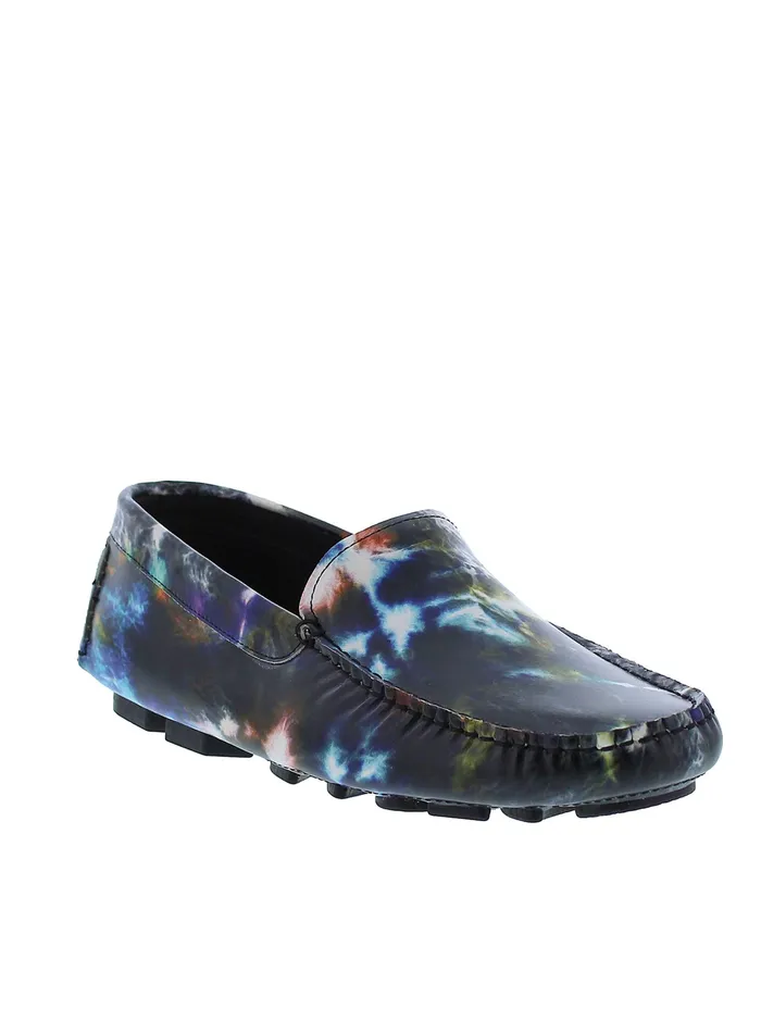 Robert Graham Shoes Men CARIZZO PRINTED LOAFER Black