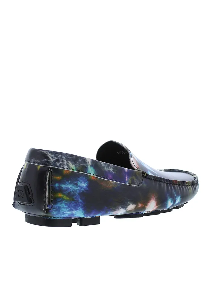 Robert Graham Shoes Men CARIZZO PRINTED LOAFER Black
