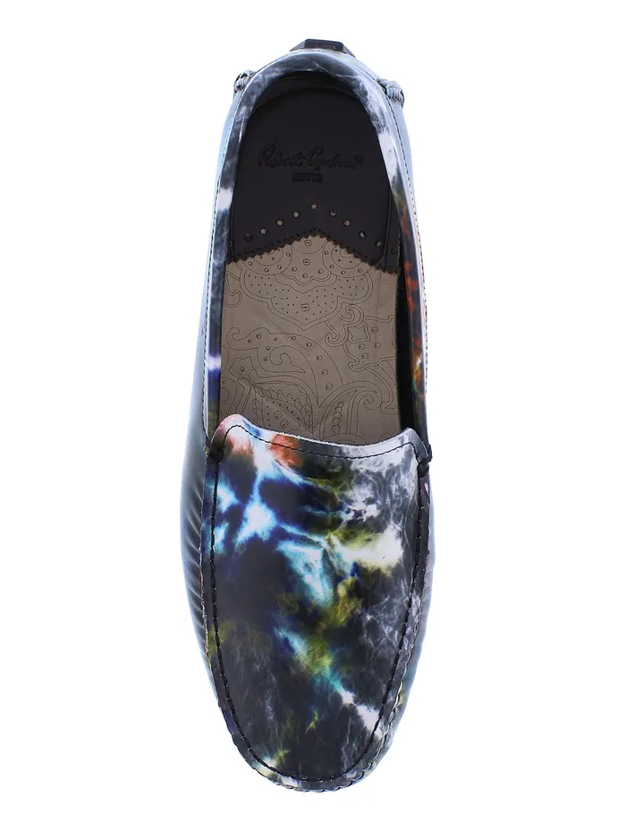 Robert Graham Shoes Men CARIZZO PRINTED LOAFER Black