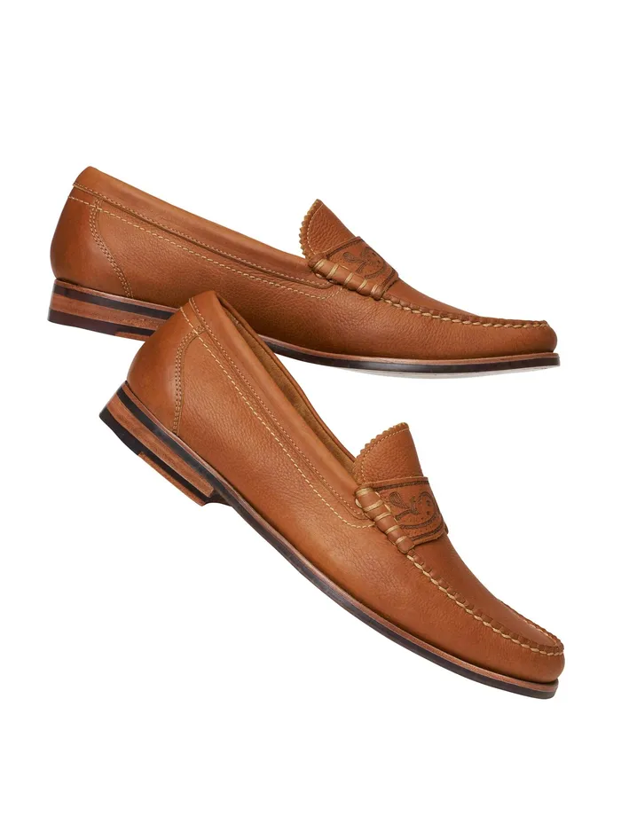 Robert Graham Shoes Men KEVIN PENNY LOAFER Brown