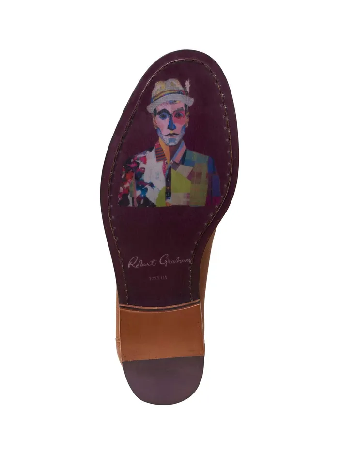 Robert Graham Shoes Men KEVIN PENNY LOAFER Brown