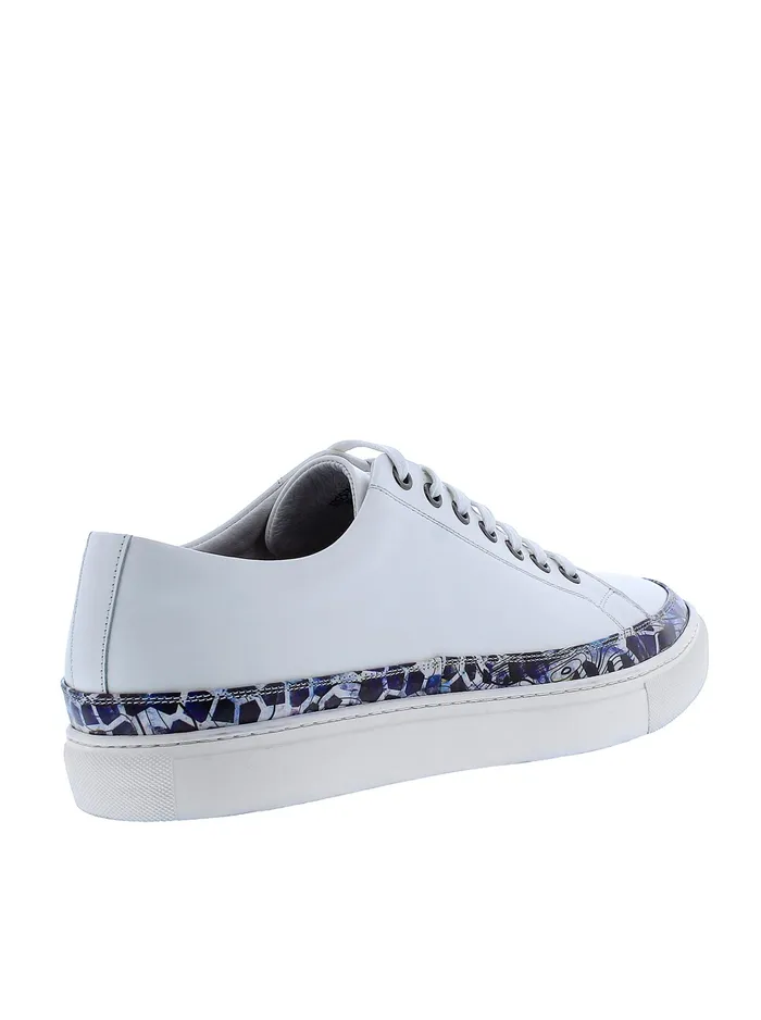 Robert Graham Shoes Men PERALTA SNEAKER White