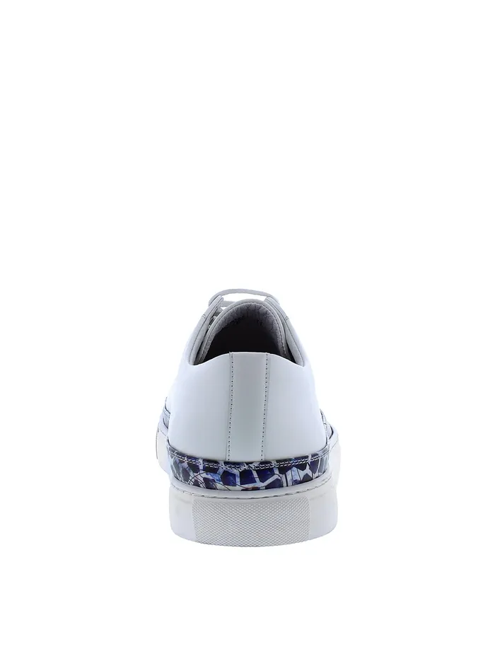 Robert Graham Shoes Men PERALTA SNEAKER White