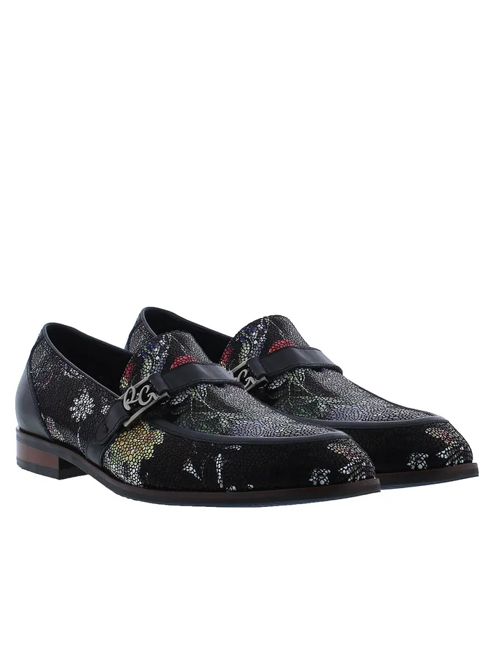 Robert Graham Shoes Men RETRO LOAFER Black