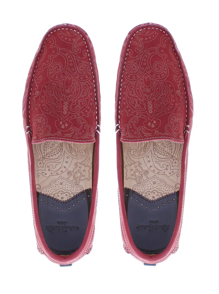 Robert Graham Shoes Men SOPRANO LOAFER Red