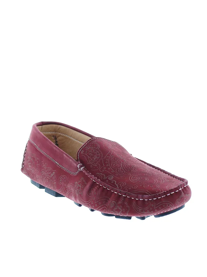 Robert Graham Shoes Men SOPRANO LOAFER Red