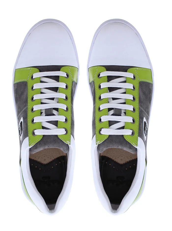 Robert Graham Shoes Men TRIXIE C LACE UP SNEAKER Red