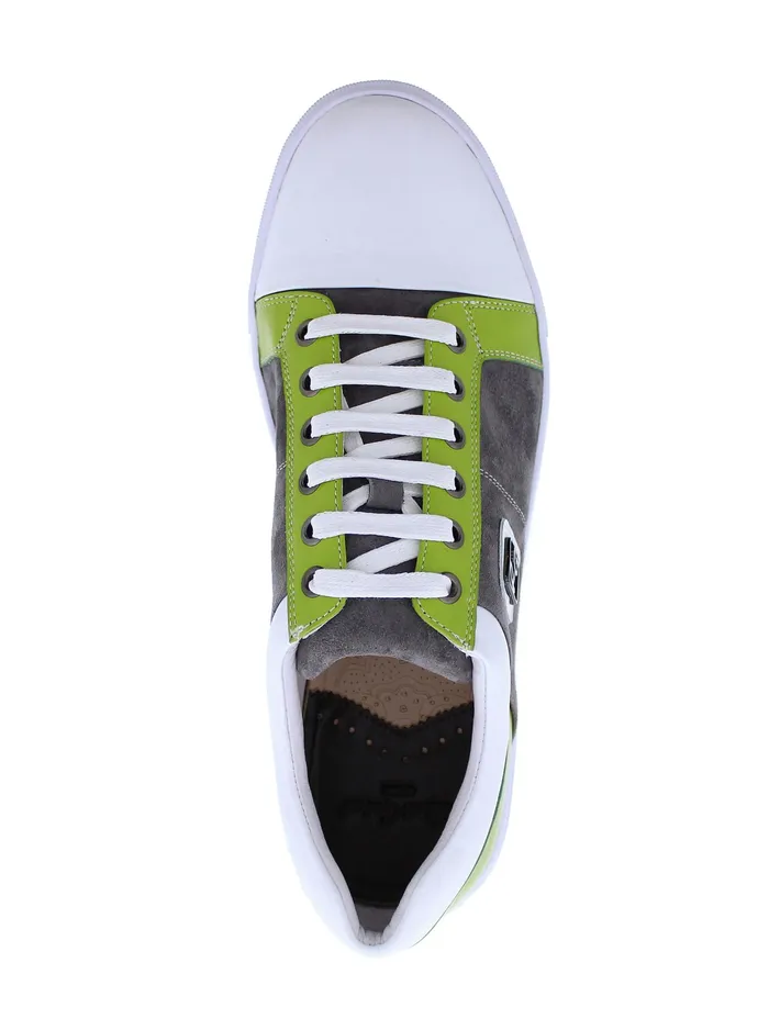 Robert Graham Shoes Men TRIXIE C LACE UP SNEAKER Red