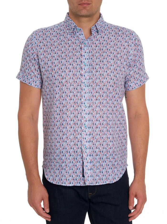 Robert Graham Short Sleeve Button Down Shirts Men CHANDLER SHORT SLEEVE BUTTON DOWN SHIRT Multi Robert Graham Short Sleeve Button Down Shirts Men CHANDLER SHORT SLEEVE BUTTON DOWN SHIRT Multi