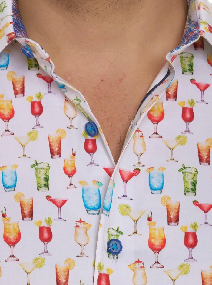 Robert Graham Short Sleeve Button Down Shirts Men MIXER SHORT SLEEVE BUTTON DOWN SHIRT Multi