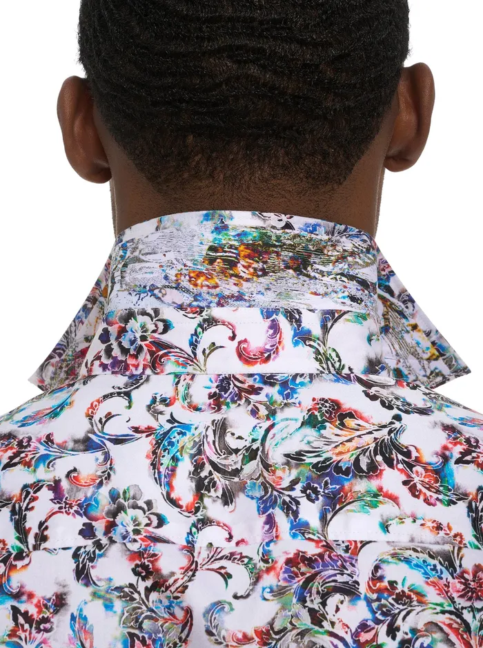 Robert Graham Short Sleeve Button Down Shirts Men MONSOON SHORT SLEEVE BUTTON DOWN SHIRT Multi