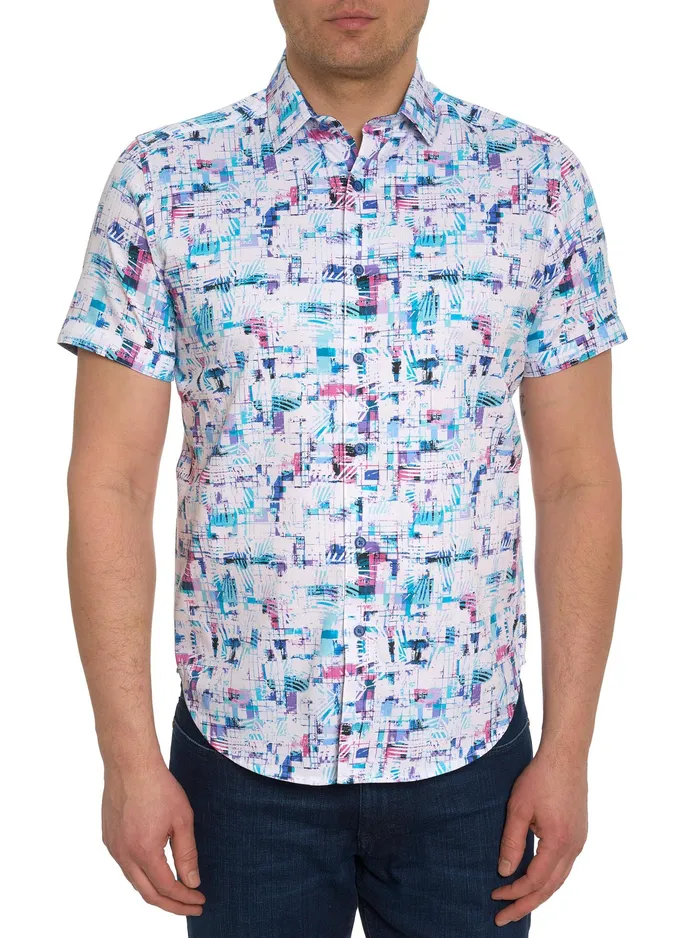 Robert Graham Short Sleeve Button Down Shirts Men NASSAU SHORT SLEEVE BUTTON DOWN SHIRT Multi Robert Graham Short Sleeve Button Down Shirts Men NASSAU SHORT SLEEVE BUTTON DOWN SHIRT Multi