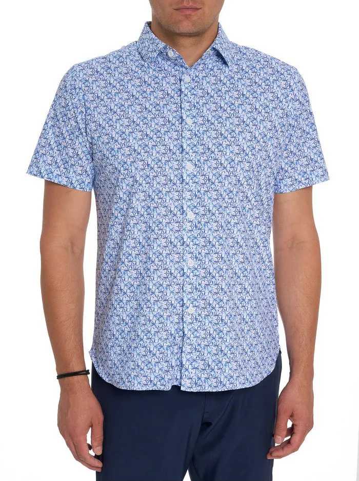 Robert Graham Short Sleeve Button Down Shirts Men SHIELDS PERFORMANCE SHORT SLEEVE KNIT SHIRT Multi Robert Graham Short Sleeve Button Down Shirts Men SHIELDS PERFORMANCE SHORT SLEEVE KNIT SHIRT Multi
