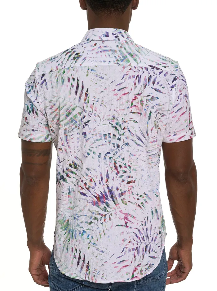 Robert Graham Short Sleeve Button Down Shirts Men THE ROXY SHORT SLEEVE BUTTON DOWN SHIRT Multi
