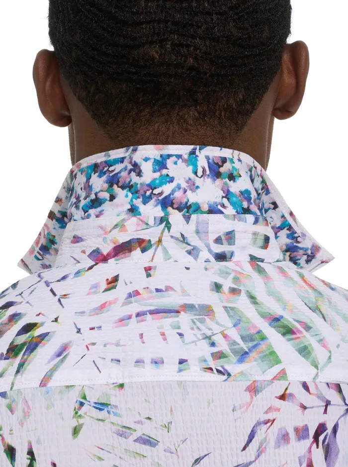 Robert Graham Short Sleeve Button Down Shirts Men THE ROXY SHORT SLEEVE BUTTON DOWN SHIRT Multi