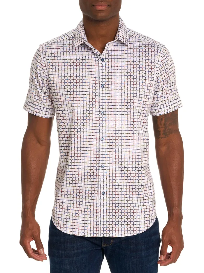 Robert Graham Short Sleeve Button Down Shirts Men THE SHOCKER SHORT SLEEVE BUTTON DOWN SHIRT Multi Robert Graham Short Sleeve Button Down Shirts Men THE SHOCKER SHORT SLEEVE BUTTON DOWN SHIRT Multi