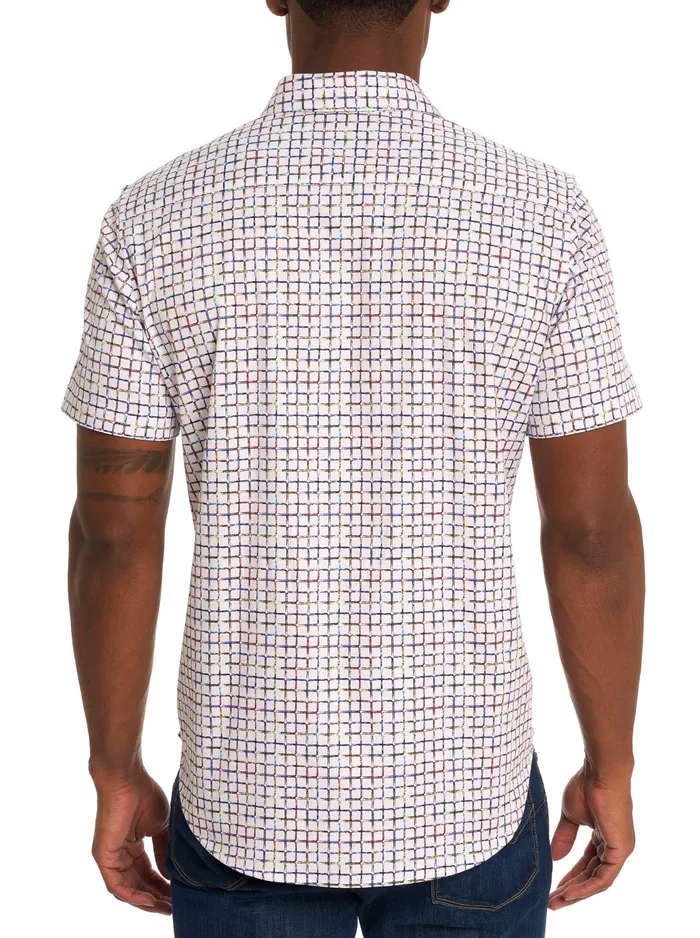 Robert Graham Short Sleeve Button Down Shirts Men THE SHOCKER SHORT SLEEVE BUTTON DOWN SHIRT Multi