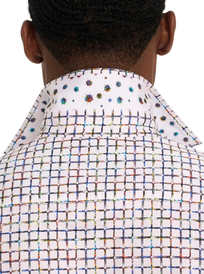 Robert Graham Short Sleeve Button Down Shirts Men THE SHOCKER SHORT SLEEVE BUTTON DOWN SHIRT Multi