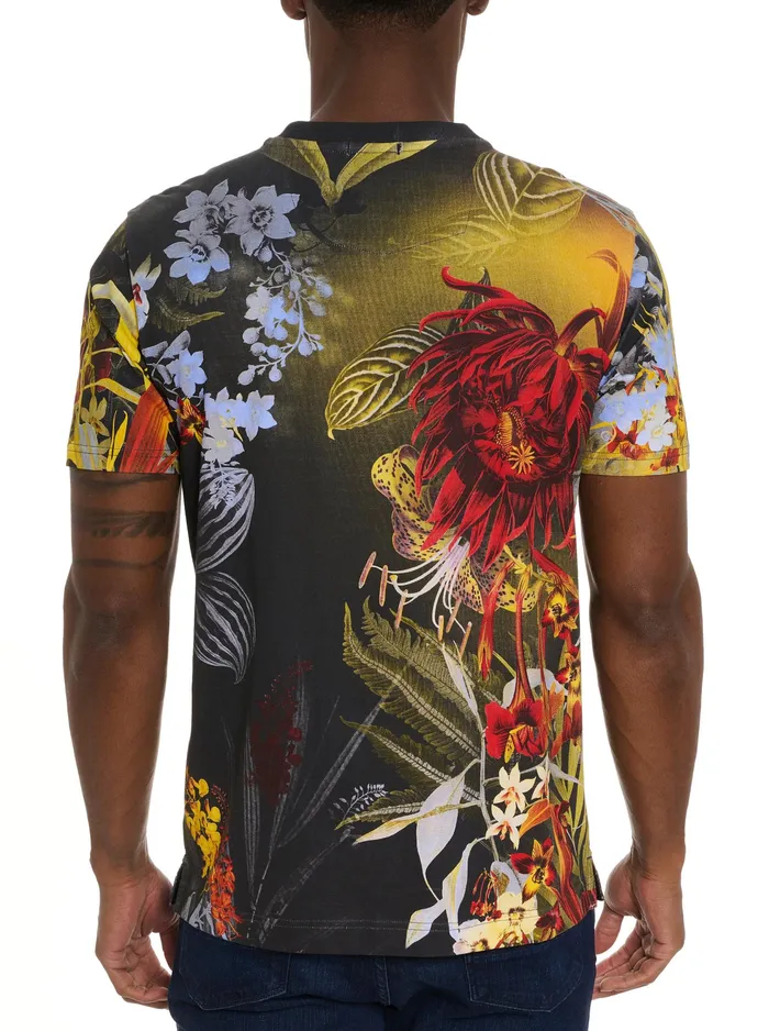 Robert Graham Short Sleeve Knits Men AUTUMN GARDEN GRAPHIC TSHIRT Multi