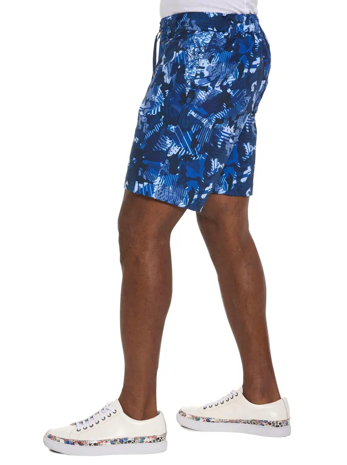 Robert Graham Shorts and Swim Men BLUES CLUB PERFORMANCE SHORT Blue