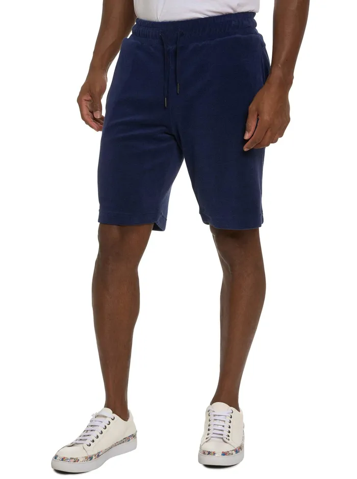 Robert Graham Shorts and Swim Men CABANA BOY SHORT Navy