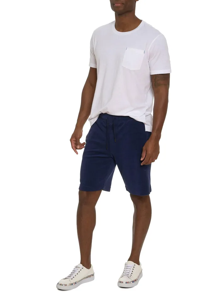 Robert Graham Shorts and Swim Men CABANA BOY SHORT Navy