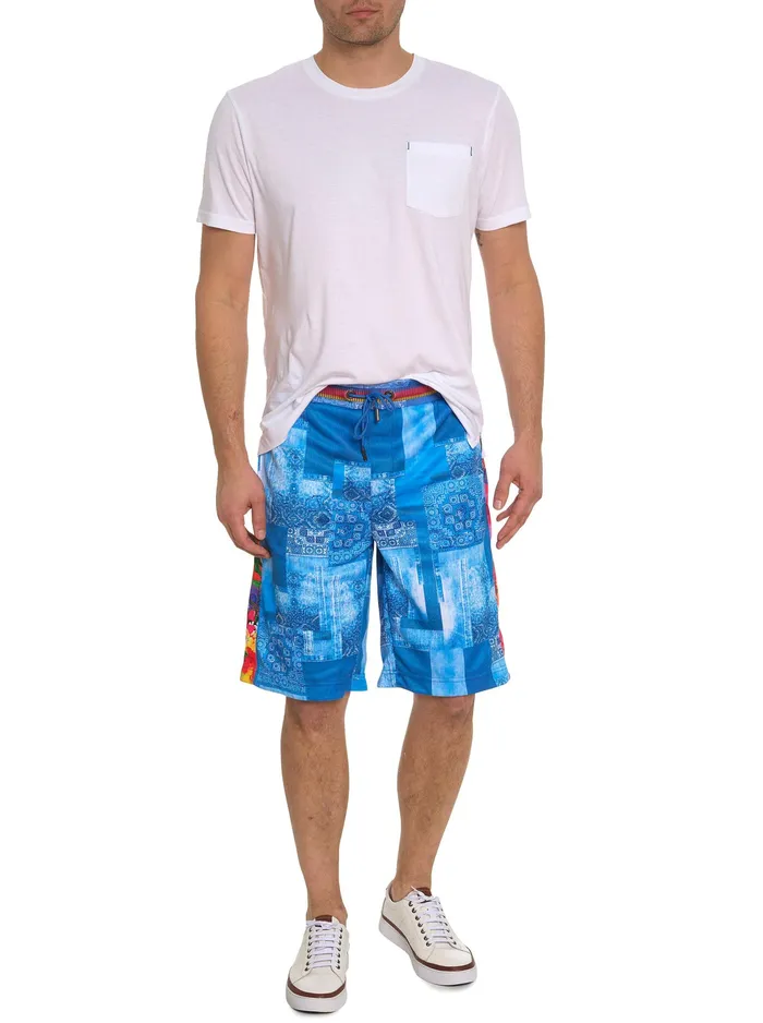 Robert Graham Shorts and Swim Men LIMITED EDITION OUT WITH A BANG SHORT Multi