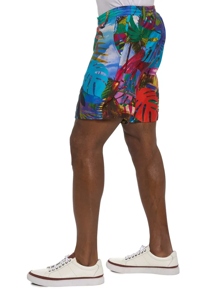 Robert Graham Shorts and Swim Men LIMITED EDITION THE TOUCAN MIX SHORT Multi