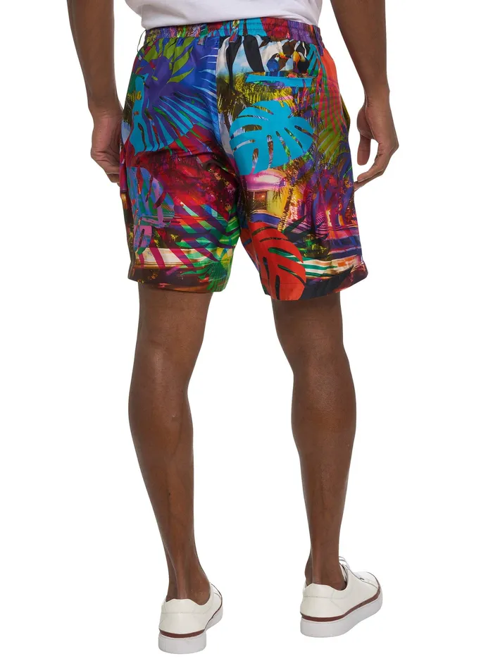 Robert Graham Shorts and Swim Men LIMITED EDITION THE TOUCAN MIX SHORT Multi