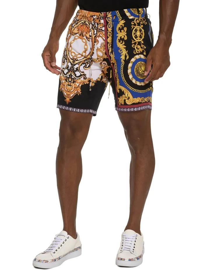 Robert Graham Shorts and Swim Men THE ARLO BEACH TO BAR SHORT Multi