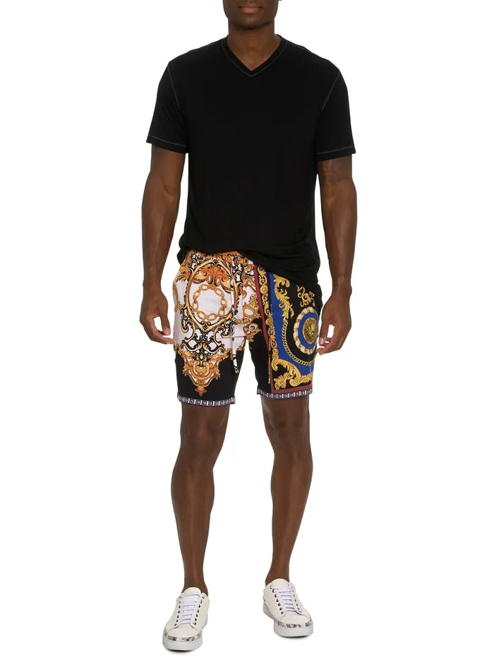 Robert Graham Shorts and Swim Men THE ARLO BEACH TO BAR SHORT Multi