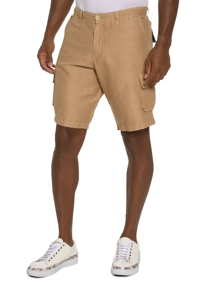 Robert Graham Shorts and Swim Men VARRICK SHORT Khaki