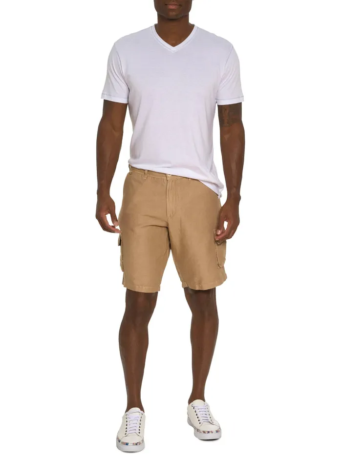 Robert Graham Shorts and Swim Men VARRICK SHORT Khaki