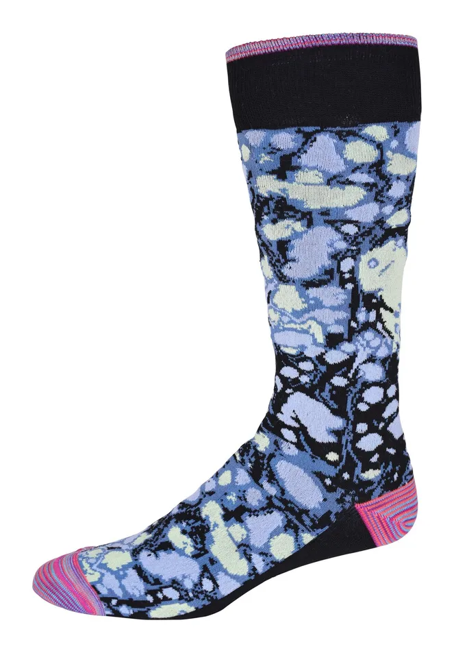 Robert Graham Socks Men CATALDI KNIT SOCKS Black