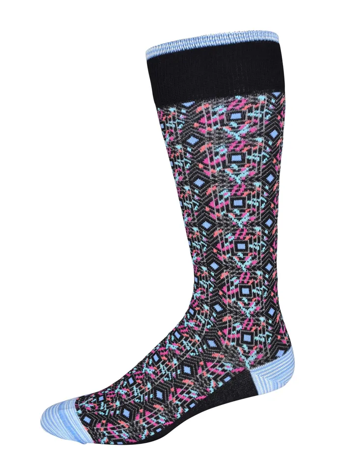 Robert Graham Socks Men DREAM ON SOCKS Black