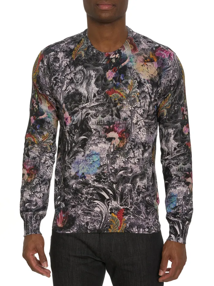Robert Graham Sweaters Men ROARING FLORALS SWEATER Multi