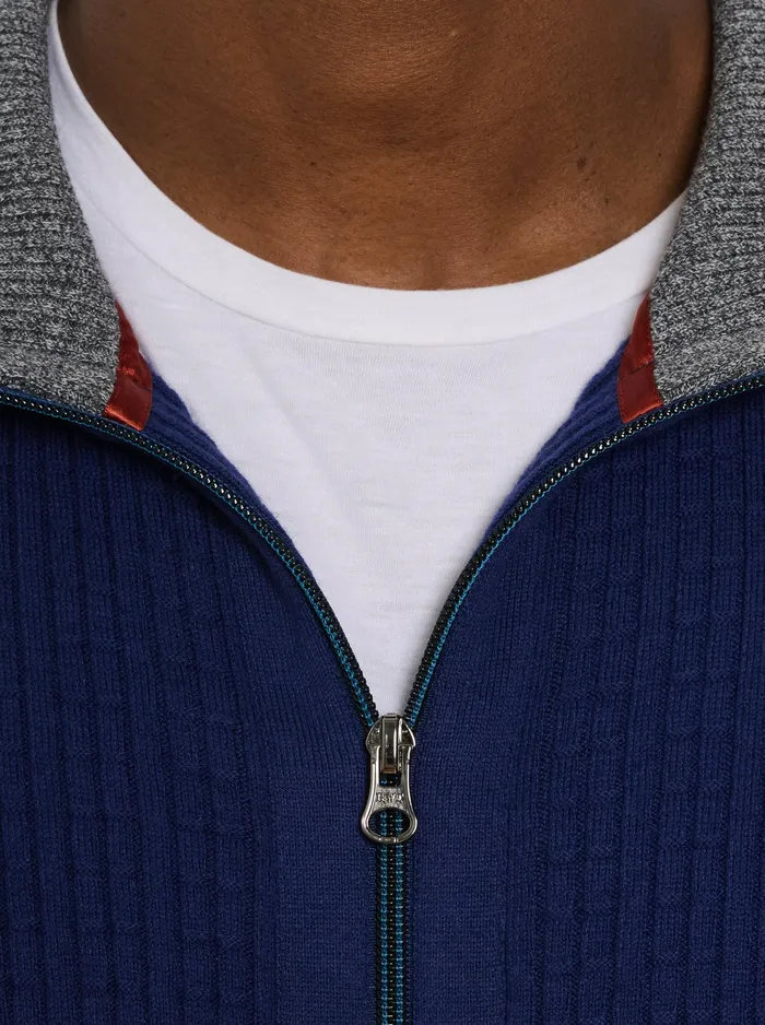 Robert Graham Sweaters Men TARANTO SWEATER Light Grey