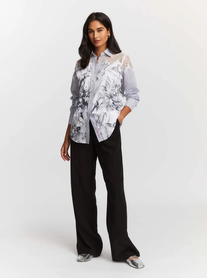 Robert Graham Tops Women CARRIE SHIRT White