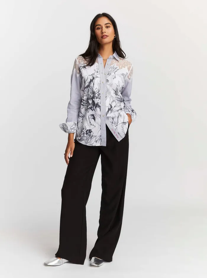 Robert Graham Tops Women CARRIE SHIRT White