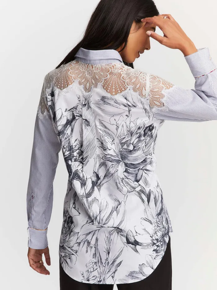 Robert Graham Tops Women CARRIE SHIRT White