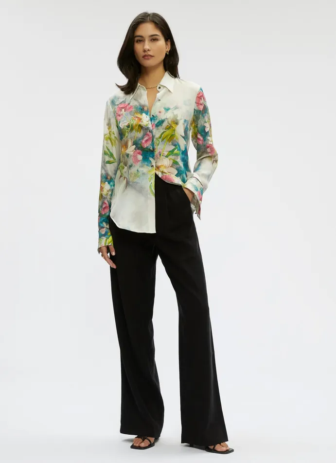 Robert Graham Tops Women GABRIELA LONG SLEEVE SHIRT Multi