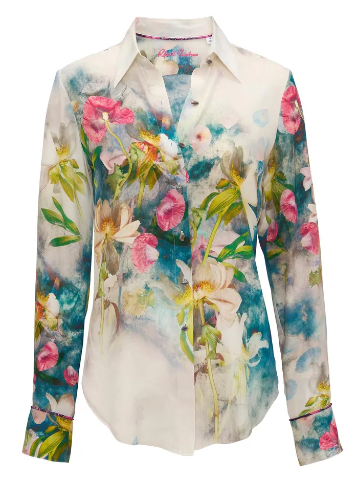 Robert Graham Tops Women GABRIELA LONG SLEEVE SHIRT Multi