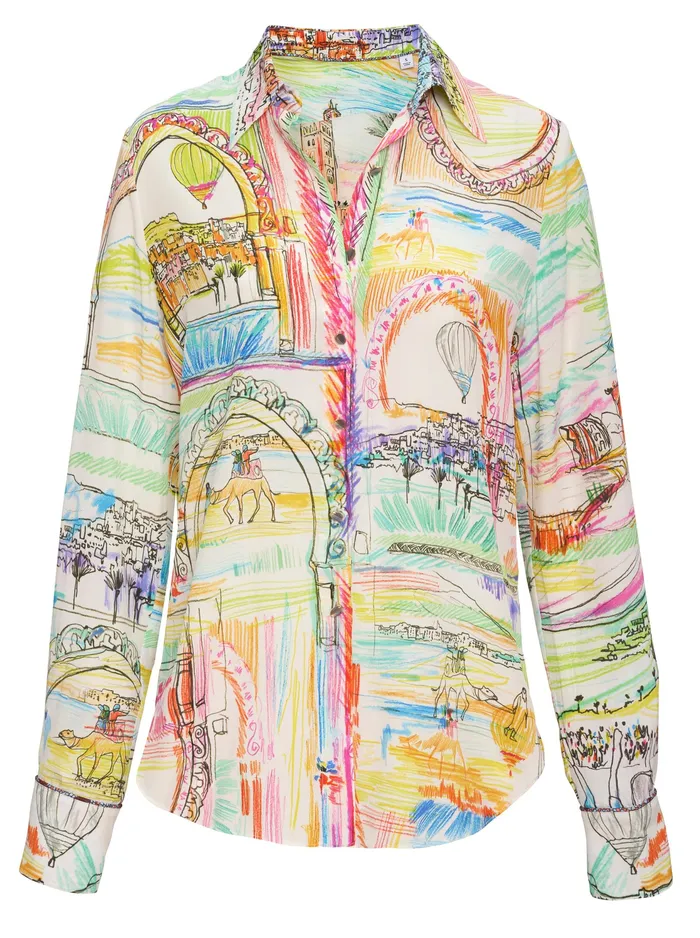 Robert Graham Tops Women GABRIELA SHIRT Multi