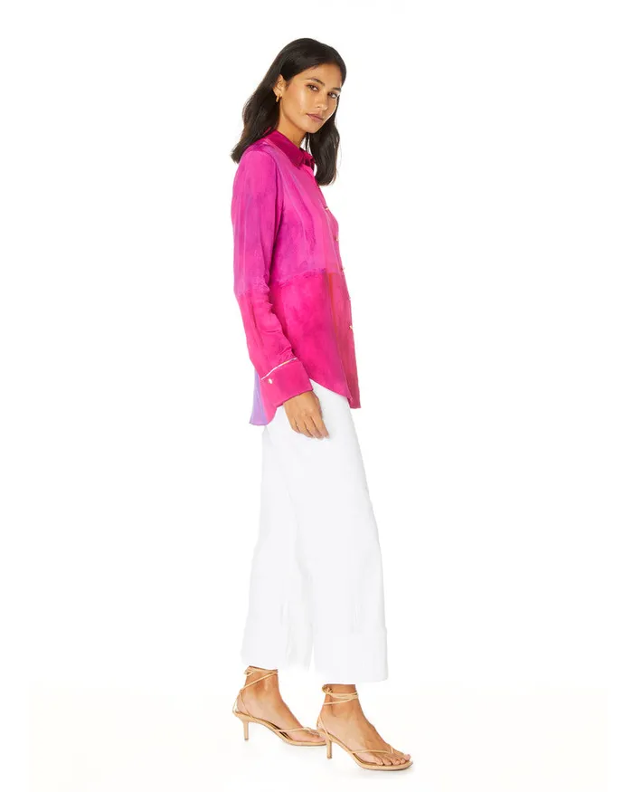 Robert Graham Tops Women GABRIELA SHIRT Seafoam