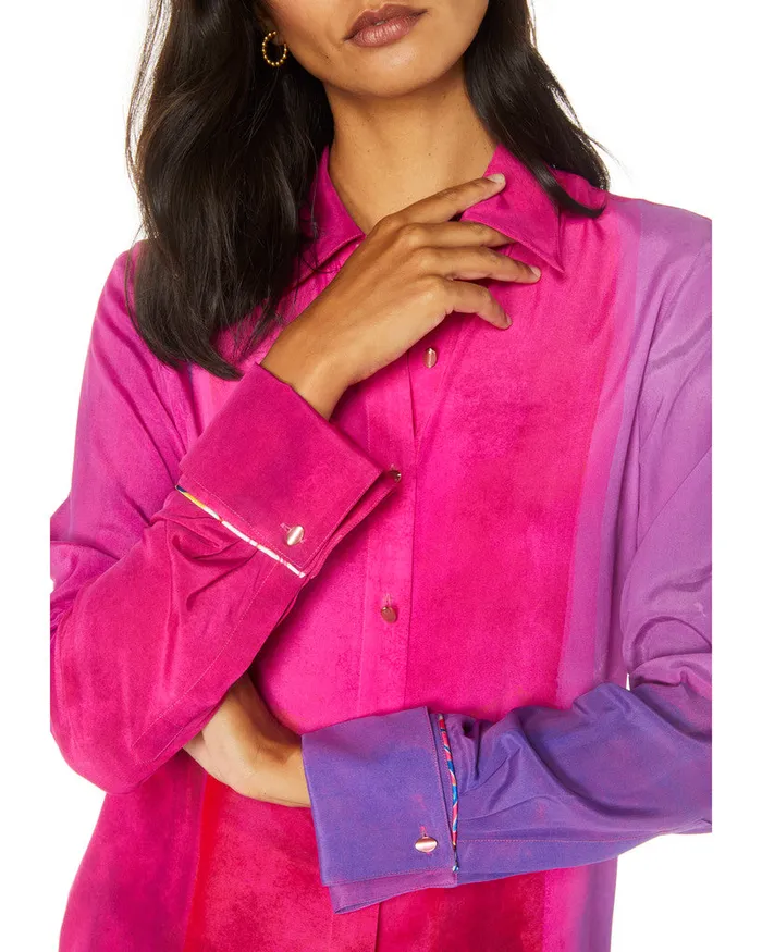 Robert Graham Tops Women GABRIELA SHIRT Seafoam