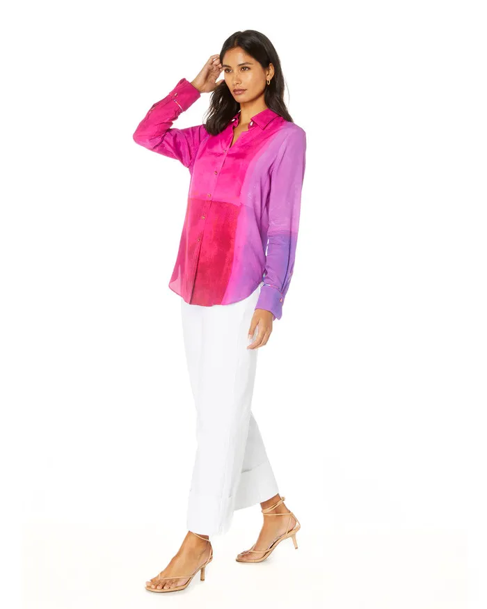 Robert Graham Tops Women GABRIELA SHIRT Seafoam