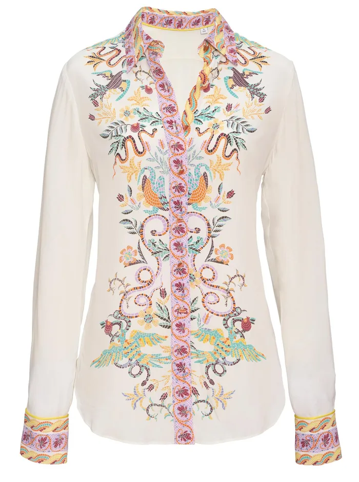 Robert Graham Tops Women GABRIELA SHIRT White