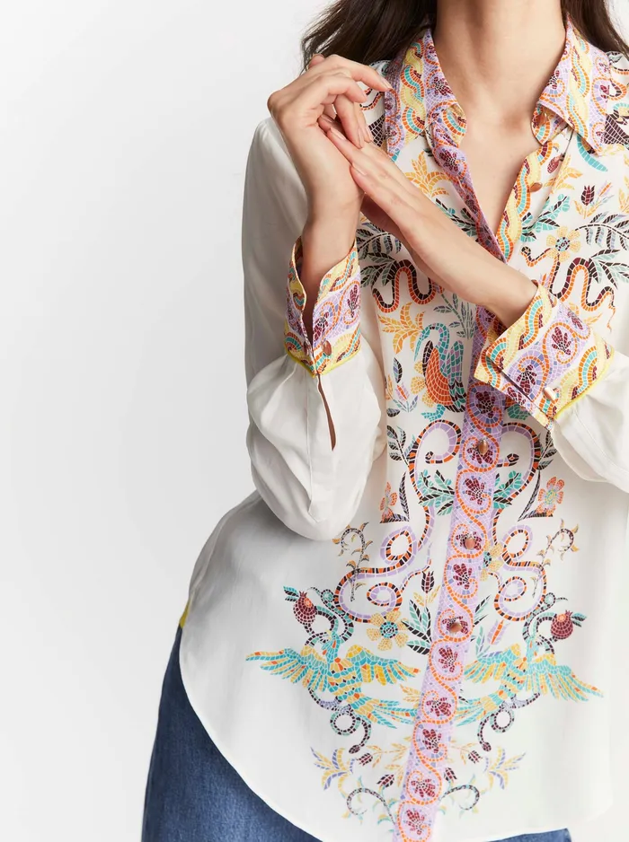 Robert Graham Tops Women GABRIELA SHIRT White