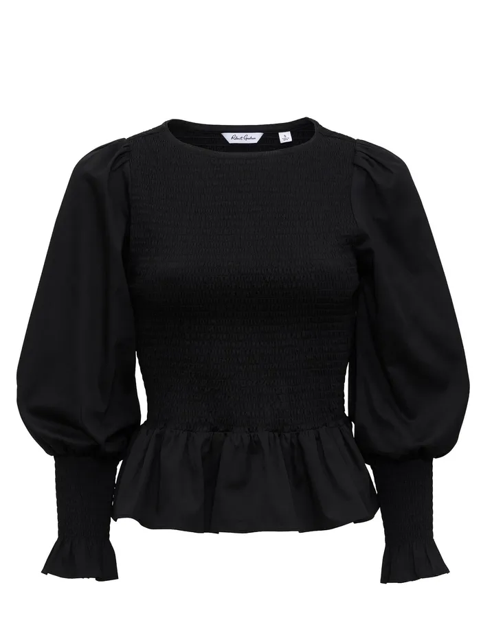 Robert Graham Tops Women MACIE BLOUSE Black